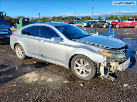 2014 Acura Tl Tech VIN 19UUA8F55EA003530 фото 4