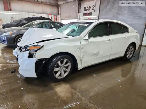 19UUA8F57EA005134 — 2014 Acura TL, Передняя часть, фото до ремонта