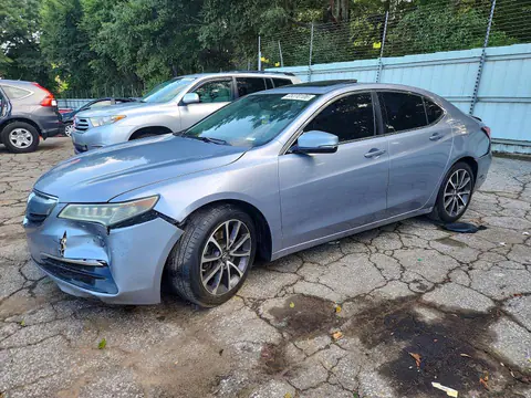 19UUB2F50FA018044 — 2015 Acura TLX, Передняя часть (Front End), фото до ремонта