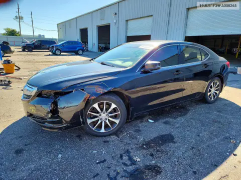 19UUB1F39FA008265 — 2015 Acura TLX, Передняя часть, фото до ремонта