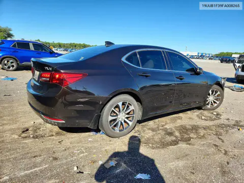 2015 Acura Tlx VIN 19UUB1F39FA008265 фото 3