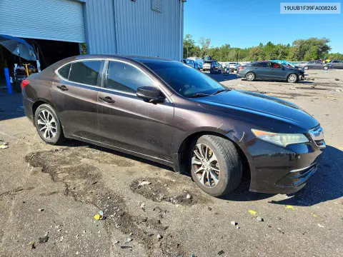 2015 Acura Tlx VIN 19UUB1F39FA008265 фото 4