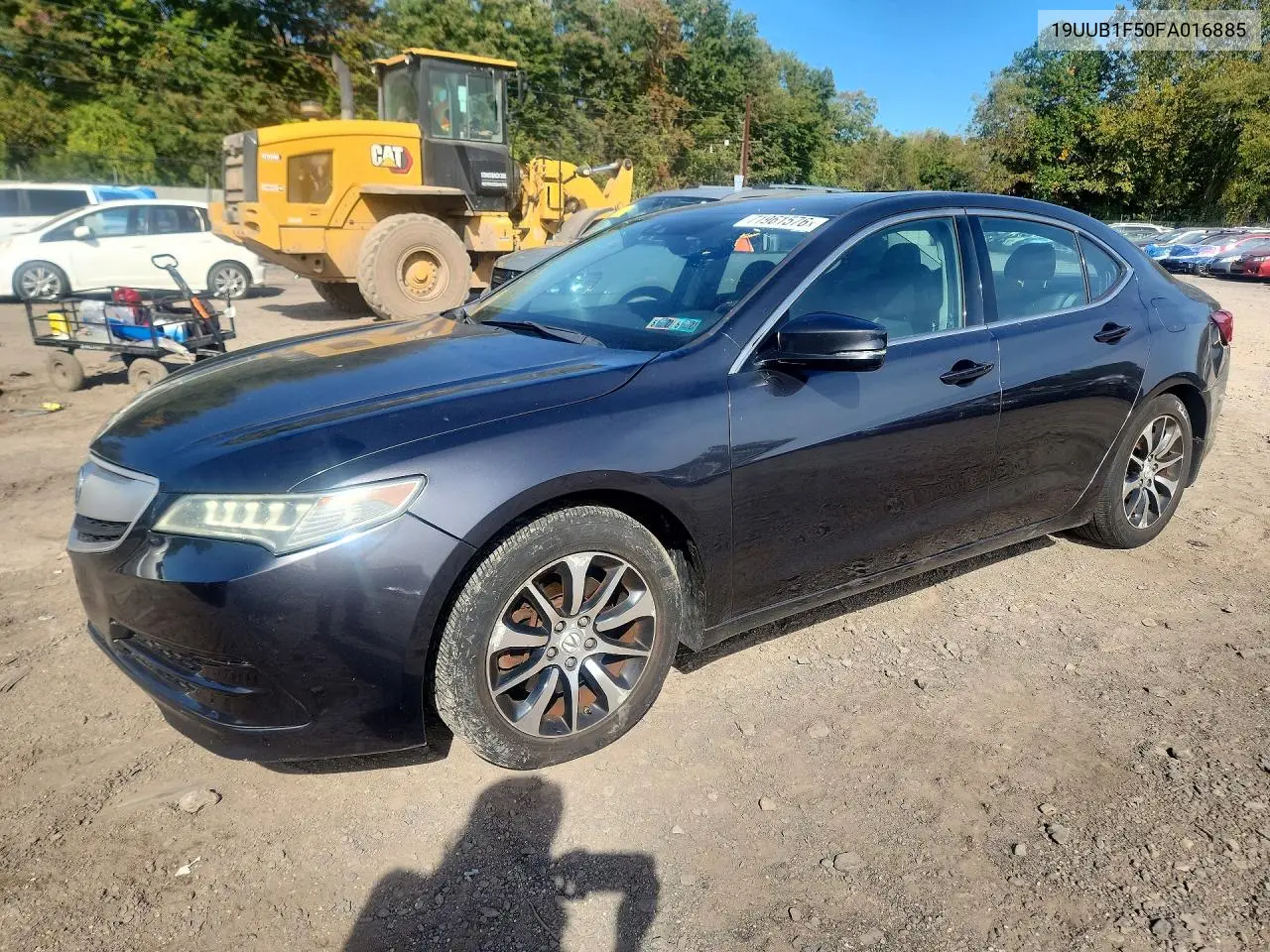 2015 Acura Tlx Tech VIN 19UUB1F50FA016885 фото 1