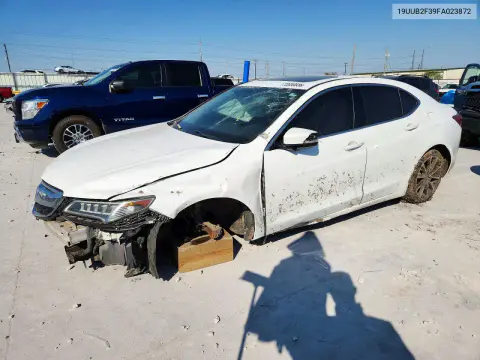 19UUB2F39FA023872 — 2015 Acura TLX, Переворот, фото до ремонта