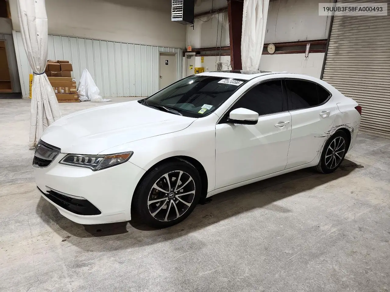 2015 Acura Tlx Tech VIN 19UUB3F58FA000493 фото 1