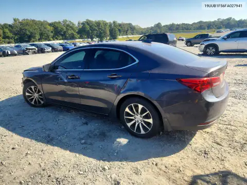 19UUB1F56FA027941 — 2015 Acura TLX, фото 2 с аукциона Copart 22.10.2026, Передняя часть