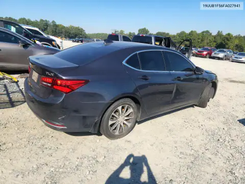 19UUB1F56FA027941 — 2015 Acura TLX, фото 3 с аукциона Copart 22.10.2026, Передняя часть