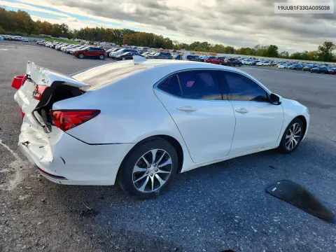 2016 Acura Tlx VIN 19UUB1F33GA005038 фото 3