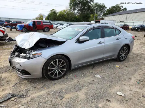 19UUB3F7XHA000998 — 2017 Acura TLX, Передняя часть, фото до ремонта