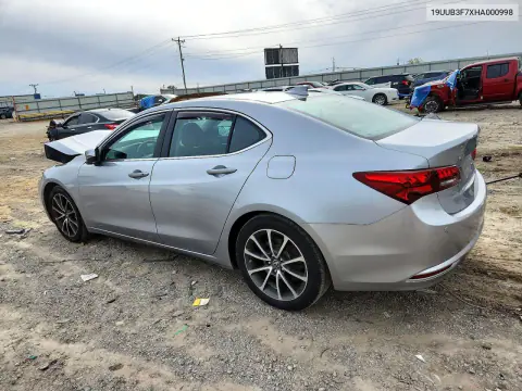 2017 Acura Tlx Advance VIN 19UUB3F7XHA000998 фото 2