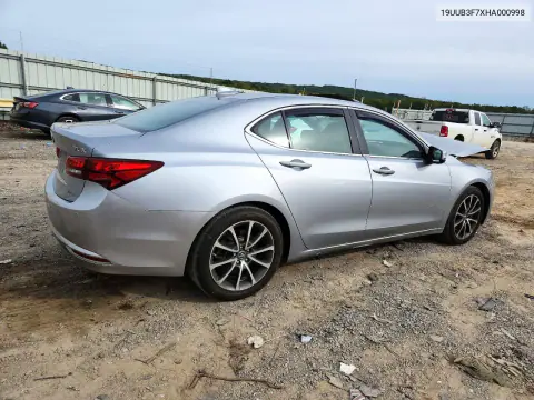 2017 Acura Tlx Advance VIN 19UUB3F7XHA000998 фото 3