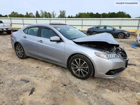 2017 Acura Tlx Advance VIN 19UUB3F7XHA000998 фото 4