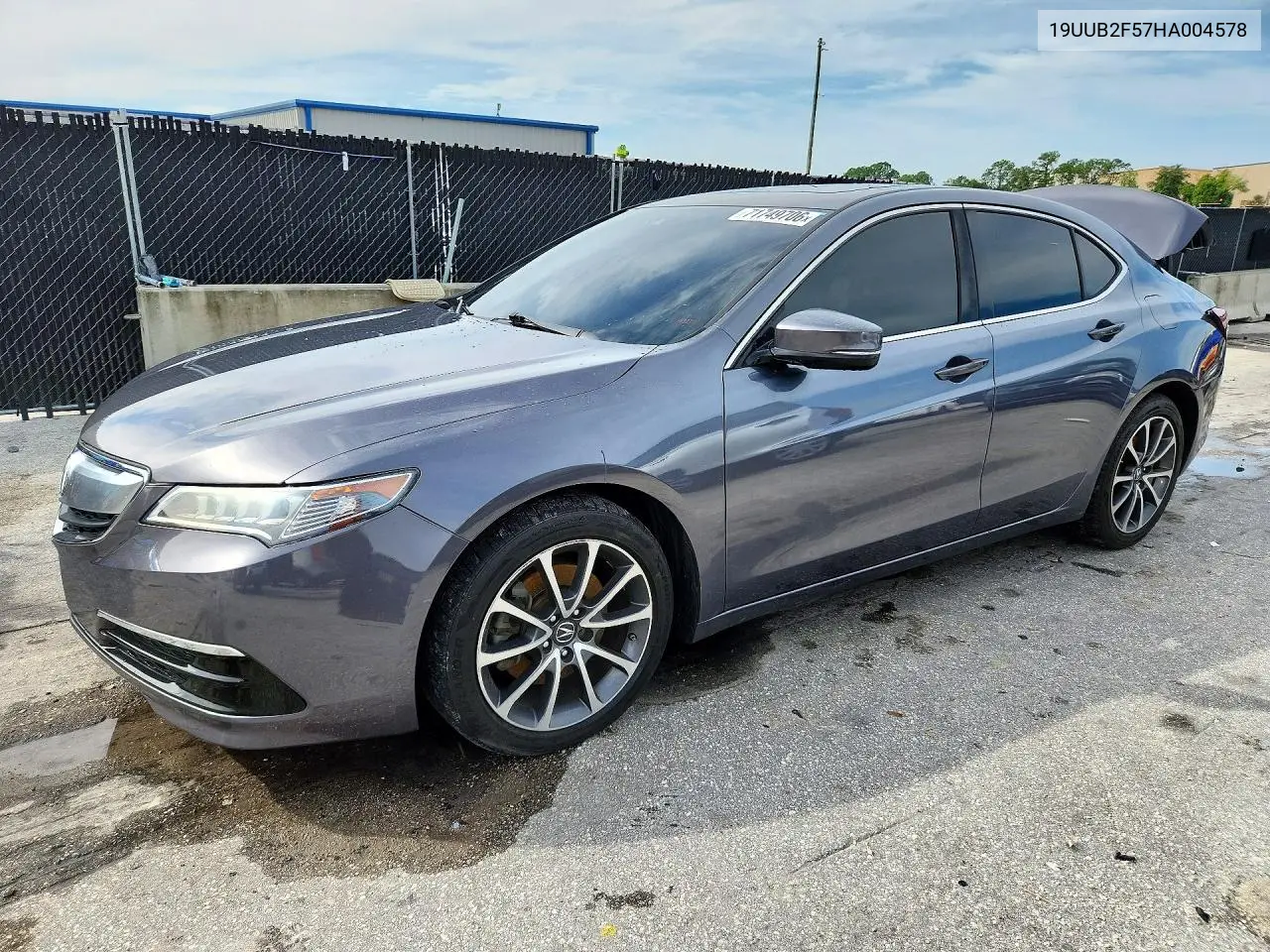 2017 Acura Tlx Tech VIN 19UUB2F57HA004578 фото 1