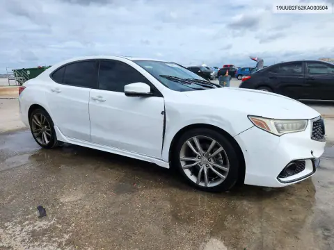 2019 Acura Tlx Technology VIN 19UUB2F62KA000504 фото 4