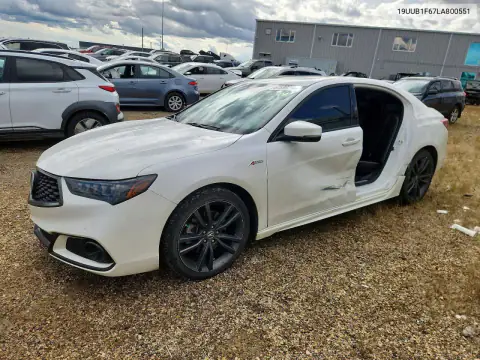 19UUB1F67LA800551 — 2020 Acura TLX, Сторона, фото до ремонта