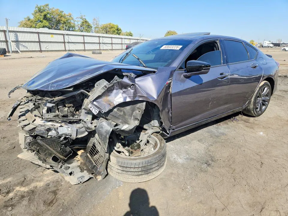 2021 Acura TLX VIN 19UUB6F58MA009869 фото 1