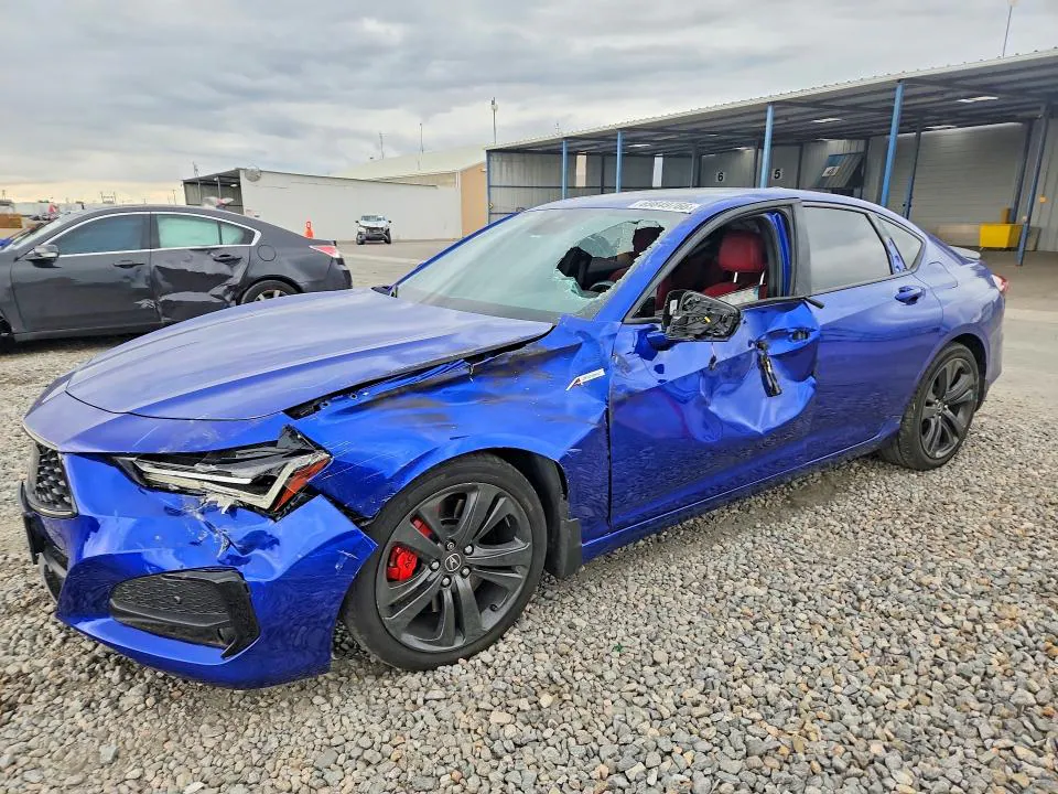 2021 Acura TLX VIN 19UUB6F53MA009214 фото 1