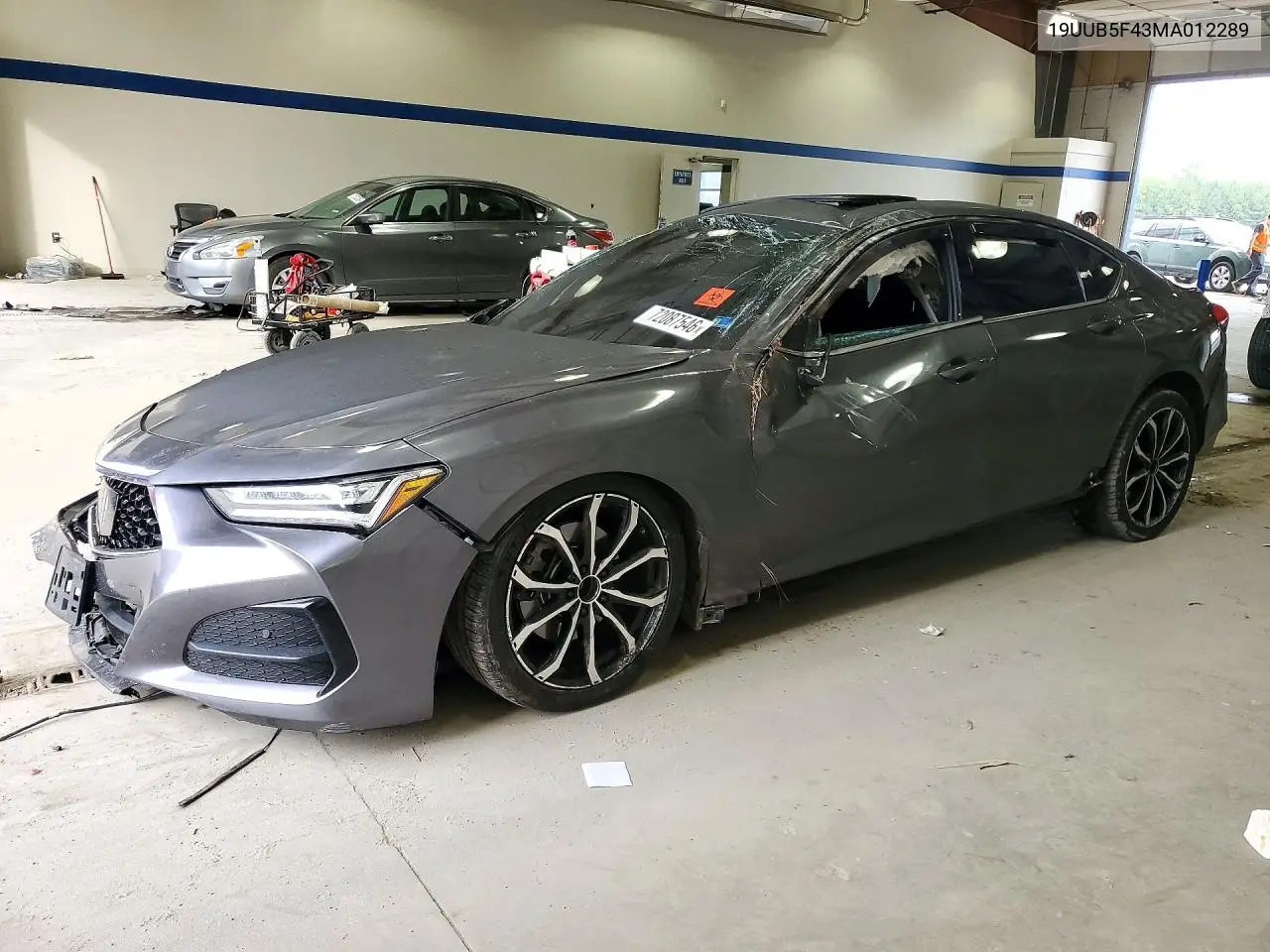 2021 Acura Tlx Technology VIN 19UUB5F43MA012289 фото 1