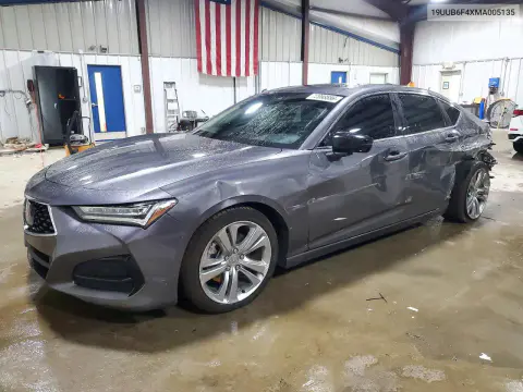 19UUB6F4XMA005135 — 2021 Acura TLX, Сторона, фото до ремонта