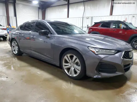 2021 Acura Tlx Technology VIN 19UUB6F4XMA005135 фото 4