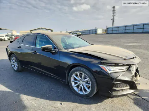 2021 Acura Tlx VIN 19UUB5F33MA008234 фото 4