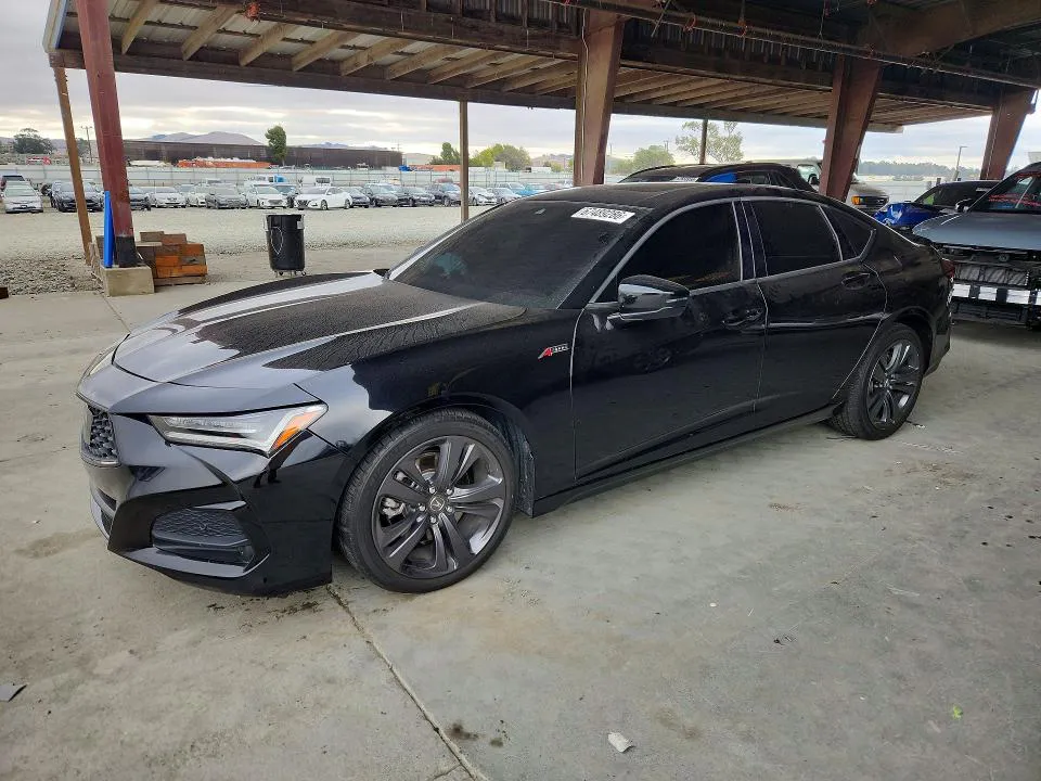 2022 Acura TLX VIN 19UUB6F52NA001798 фото 1