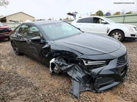 2023 Acura Tlx A-Spec VIN 19UUB6F51PA002136 фото 4
