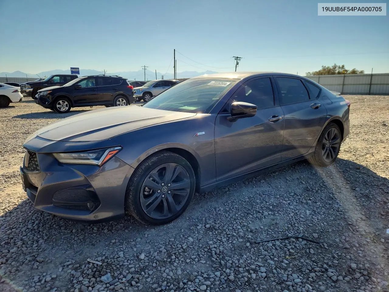 2023 Acura Tlx A-Spec VIN 19UUB6F54PA000705 фото 1
