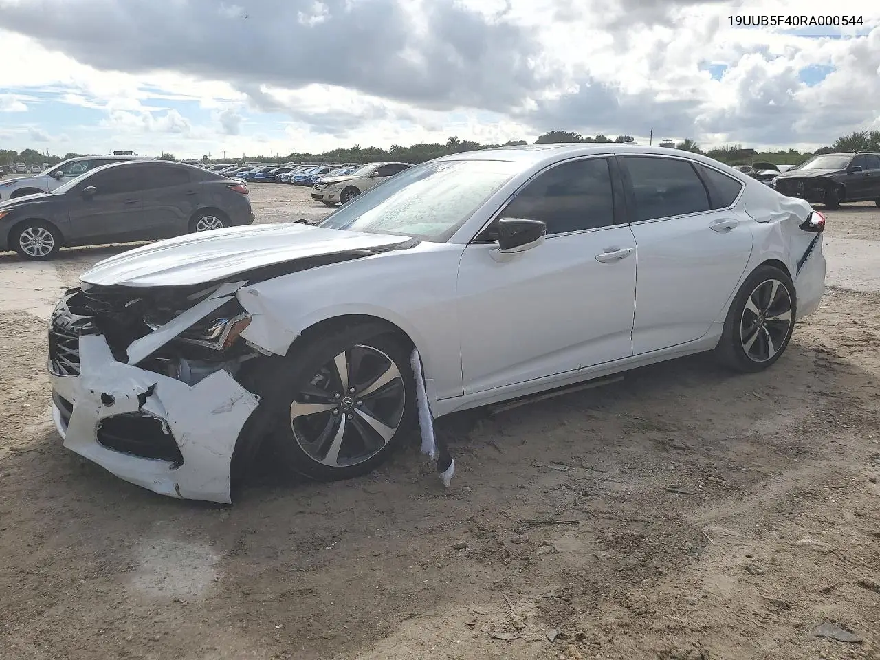 2024 Acura Tlx Technology VIN 19UUB5F40RA000544 фото 1