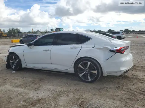 2024 Acura Tlx Technology VIN 19UUB5F40RA000544 фото 2