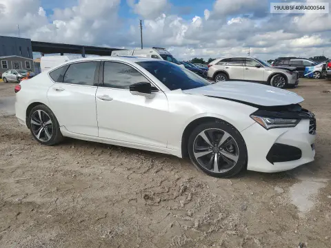 2024 Acura Tlx Technology VIN 19UUB5F40RA000544 фото 4