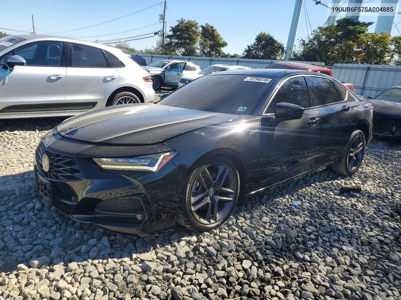 2025 Acura Tlx A-Spec VIN 19UUB6F57SA004885 фото 1