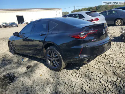 2025 Acura Tlx A-Spec VIN 19UUB6F57SA004885 фото 2