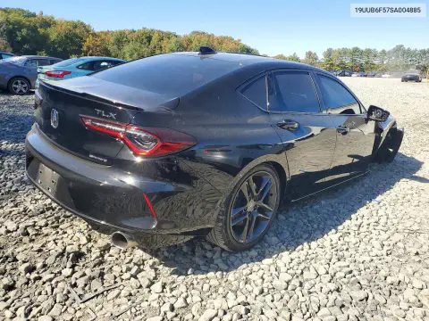 2025 Acura Tlx A-Spec VIN 19UUB6F57SA004885 фото 3