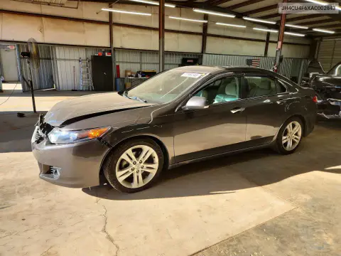 JH4CU4F6XAC002843 — 2010 Acura TSX, Передняя часть, фото до ремонта