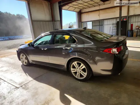 2010 Acura Tsx VIN JH4CU4F6XAC002843 фото 2