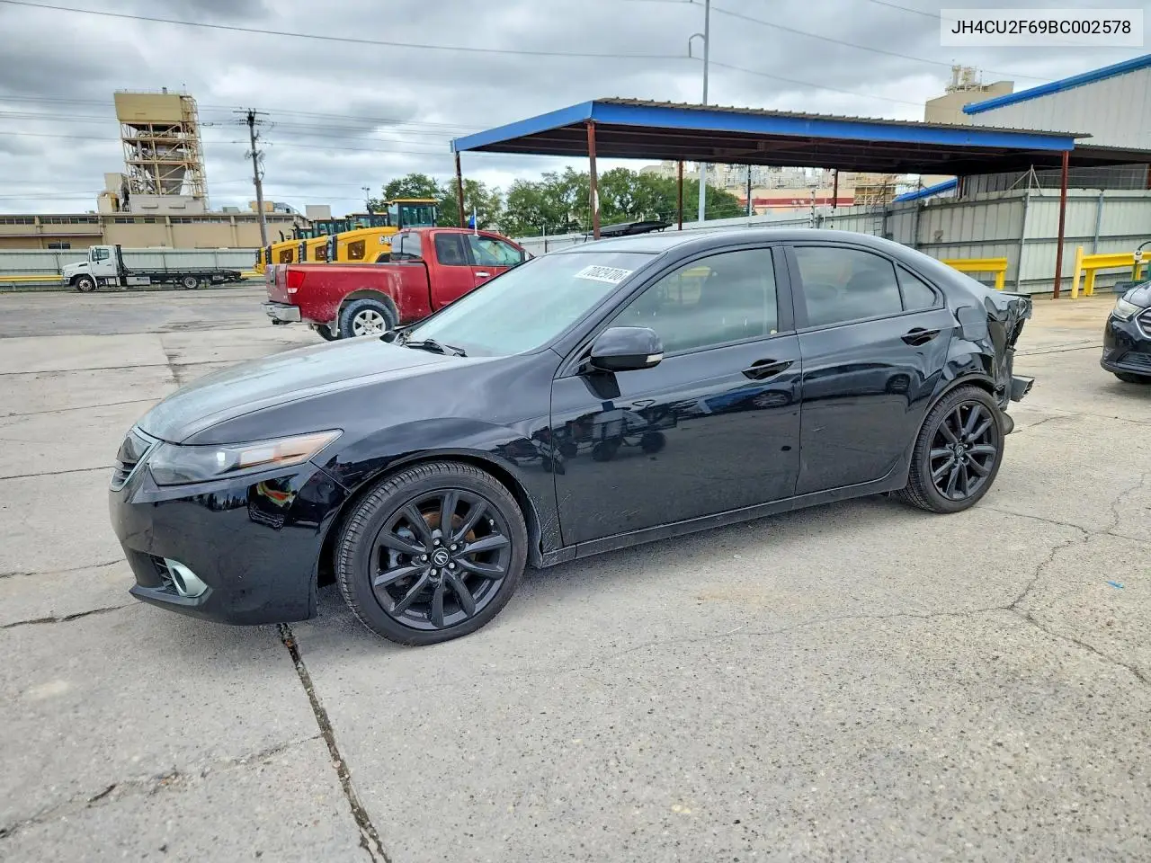 2011 Acura Tsx VIN JH4CU2F69BC002578 фото 1