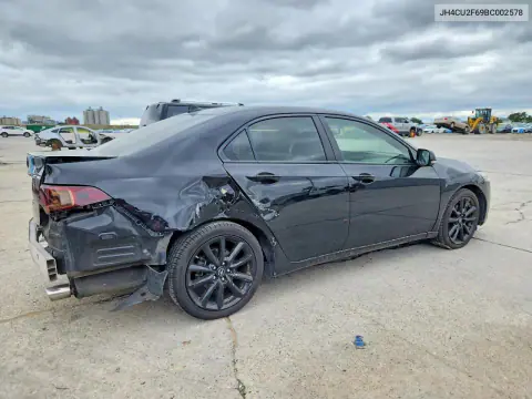2011 Acura Tsx VIN JH4CU2F69BC002578 фото 3