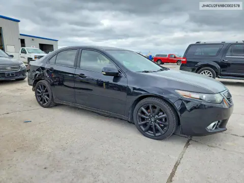 2011 Acura Tsx VIN JH4CU2F69BC002578 фото 4