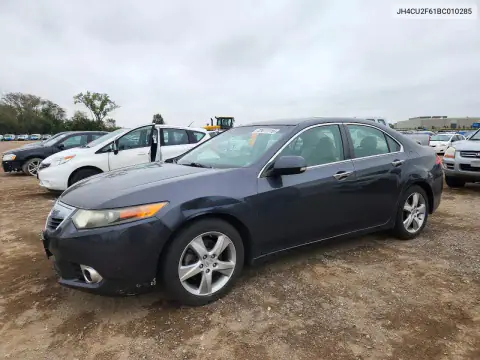 JH4CU2F61BC010285 — 2011 Acura TSX, Вандализм, фото до ремонта