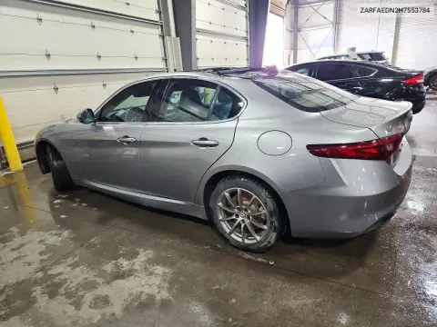 2017 Alfa Romeo Giulia Q4 VIN ZARFAEDN2H7553784 фото 2