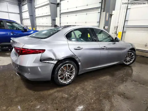2017 Alfa Romeo Giulia Q4 VIN ZARFAEDN2H7553784 фото 3