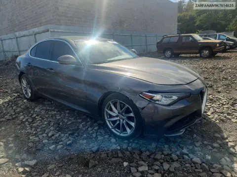 2019 Alfa Romeo Giulia VIN ZARFANAN9K7614625 фото 4