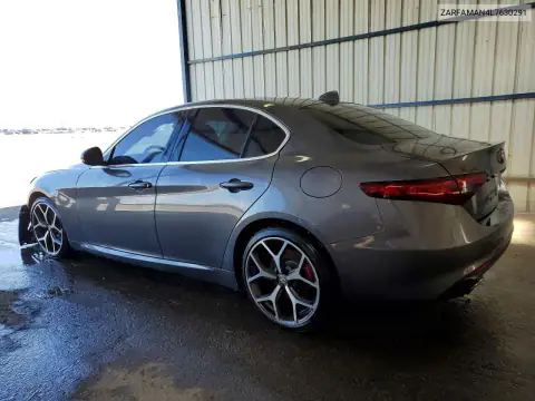ZARFAMAN4L7630291 — 2020 Alfa Romeo Giulia, фото 2 с аукциона Copart 15.10.2026, Передняя часть