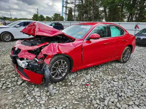 ZARFANAN3L7630353 — 2020 Alfa Romeo Giulia, Передняя часть (Front End), фото до ремонта