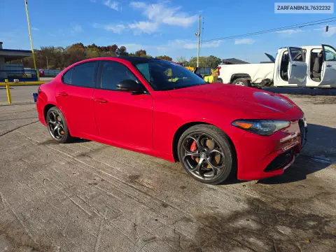 2020 Alfa Romeo Giulia Ti VIN ZARFANBN3L7632232 фото 4