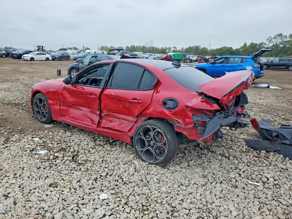ZARFANBN4R7686972 — 2024 Alfa Romeo Giulia, фото 2 с аукциона Copart, Задняя часть