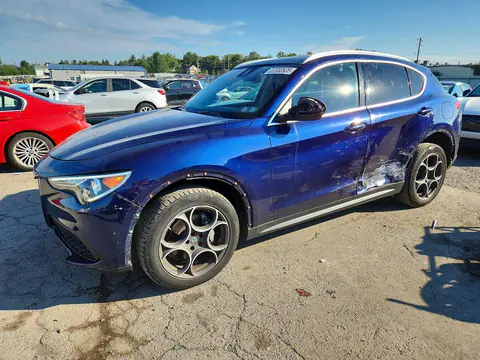 ZASFAKBN9J7B84432 — 2018 Alfa Romeo Stelvio, Боковая часть (Side), фото до ремонта