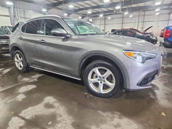 ZASFAKAN8J7B77814 — 2018 Alfa Romeo Stelvio, фото 4 с аукциона Copart 06.10.2026, Передняя часть