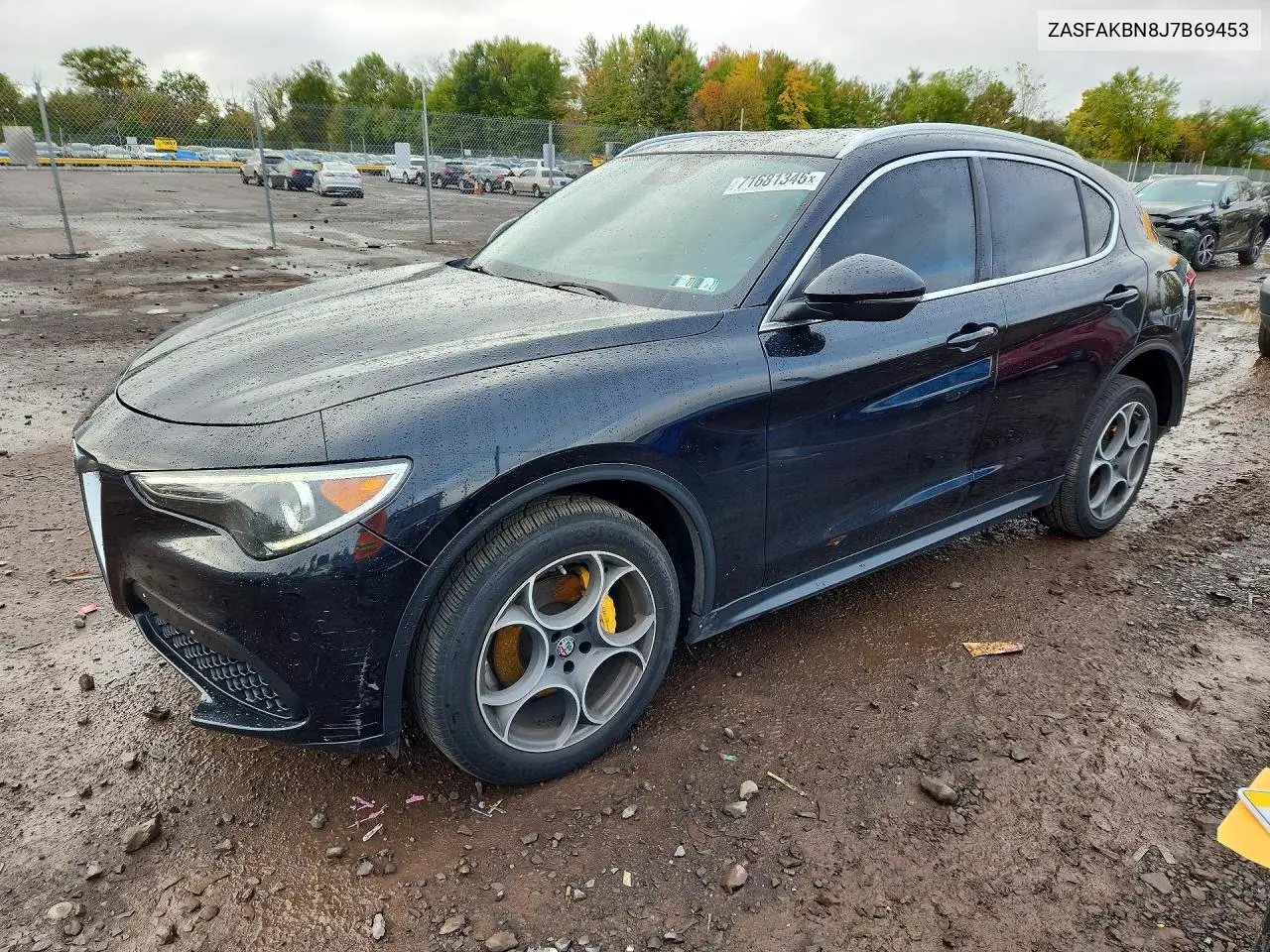 2018 Alfa Romeo Stelvio Ti VIN ZASFAKBN8J7B69453 фото 1